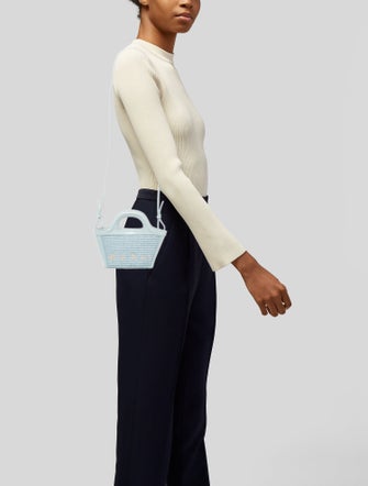 Marni Straw Top Handle Bag