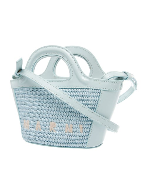 Marni Straw Top Handle Bag
