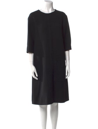Marni Virgin Wool Knee-Length Dress