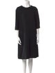 Marni Virgin Wool Knee-Length Dress