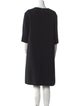 Marni Virgin Wool Knee-Length Dress