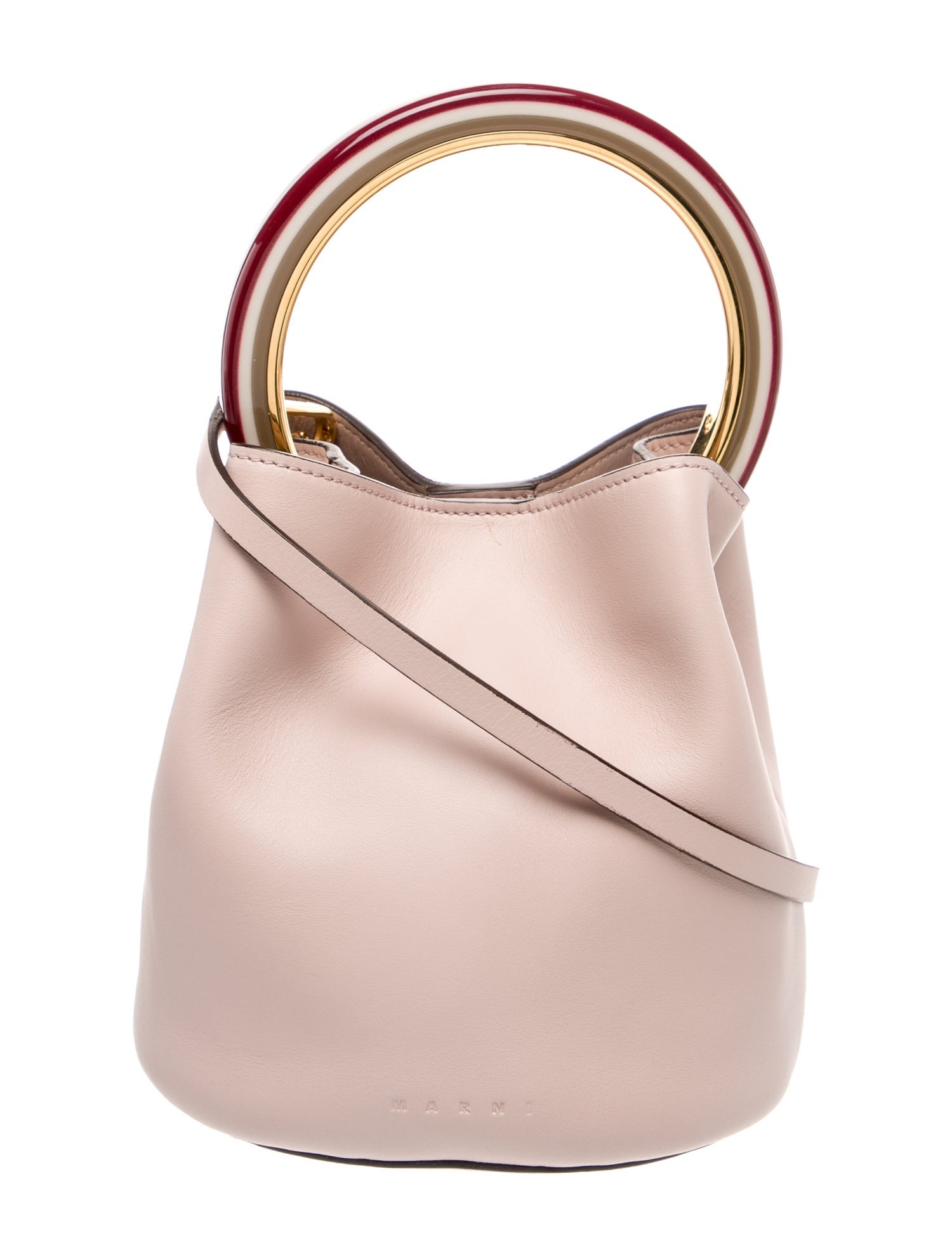 Marni Leather Bucket Bag