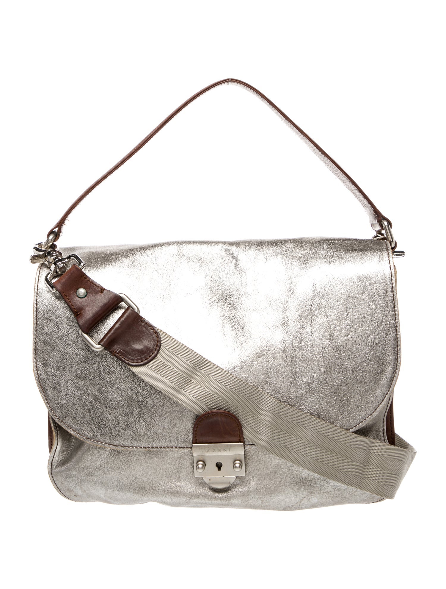 Marni Leather Shoulder Bag