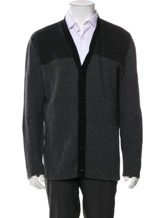 Marni Wool Colorblock Pattern Cardigan