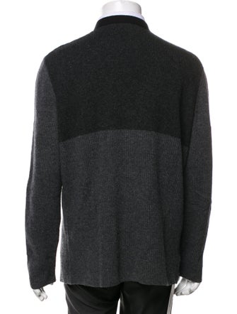 Marni Wool Colorblock Pattern Cardigan