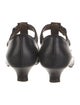 Marni Leather Grosgrain Trim Mules