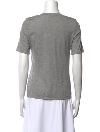 Marni Scoop Neck Short Sleeve T-Shirt