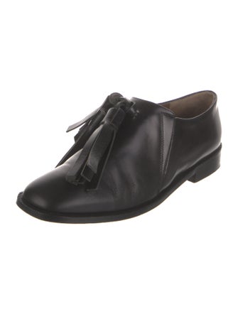 Marni Leather Tassel Accents Oxfords