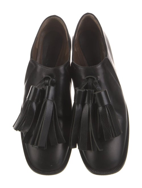 Marni Leather Tassel Accents Oxfords