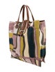 Marni Canvas Top Handle Bag