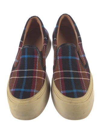 Marni Canvas Printed Loafers