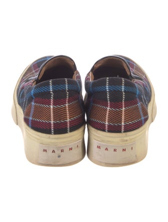 Marni Canvas Printed Loafers