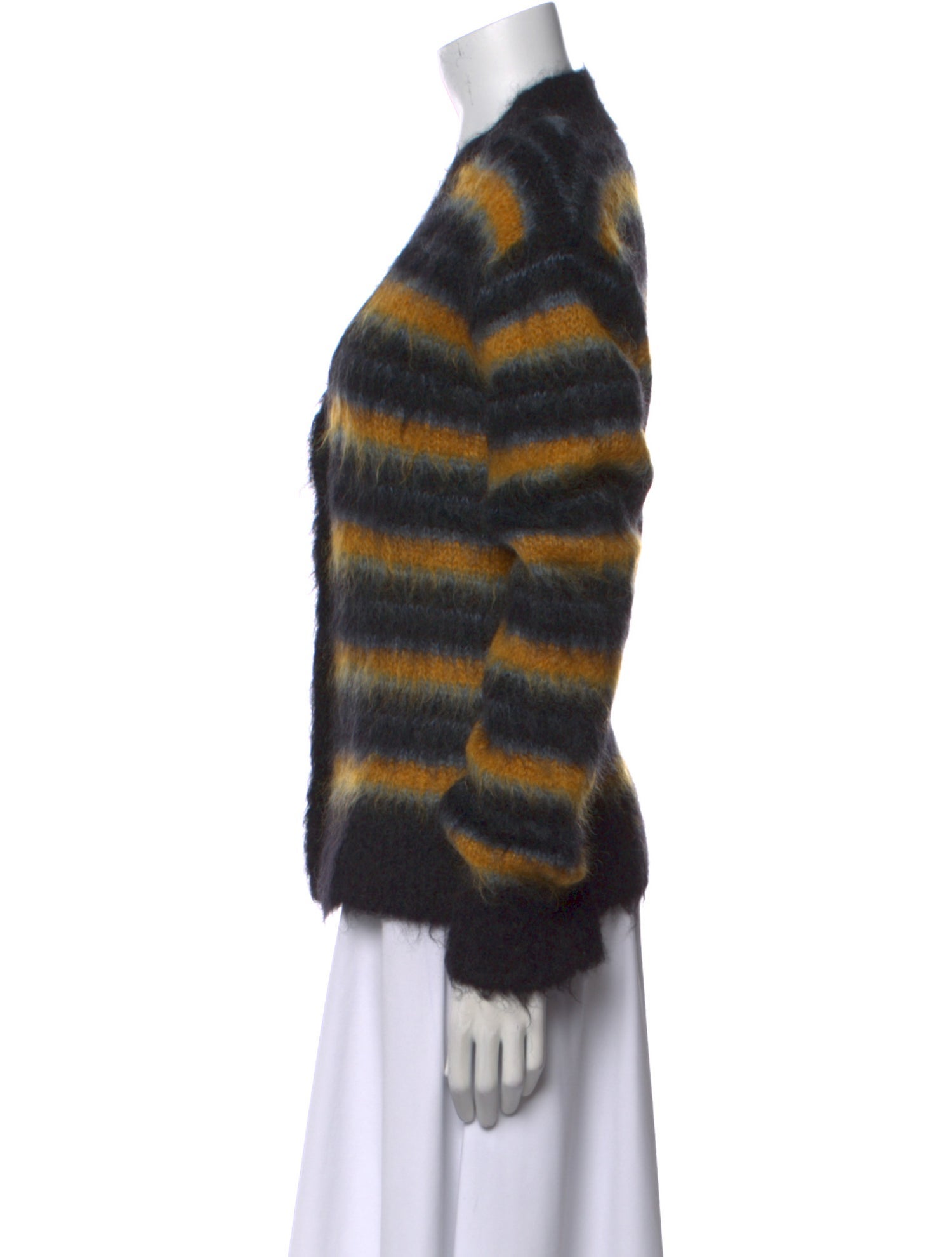 Marni Mohair Striped Sweater