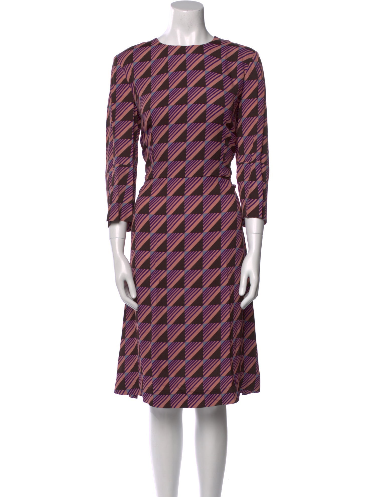 Marni Printed Midi Length Dress