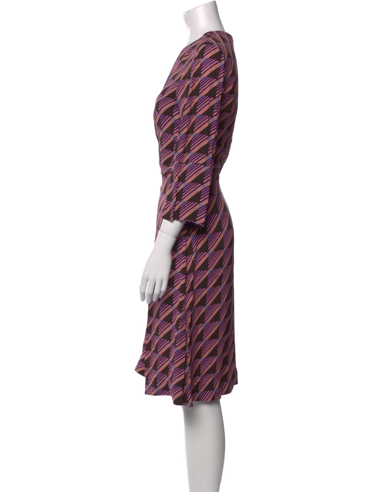 Marni Printed Midi Length Dress