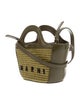 Marni Raffia Top Handle Bag