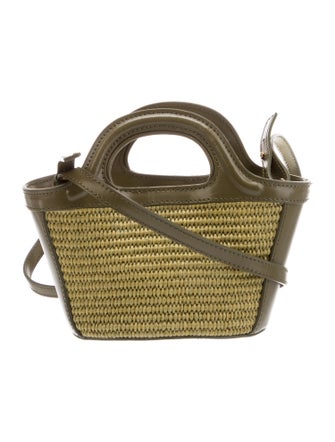 Marni Raffia Top Handle Bag