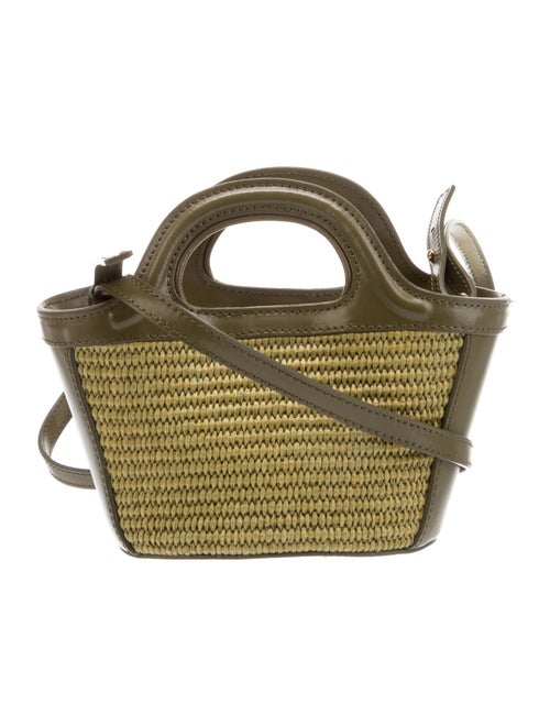 Marni Raffia Top Handle Bag