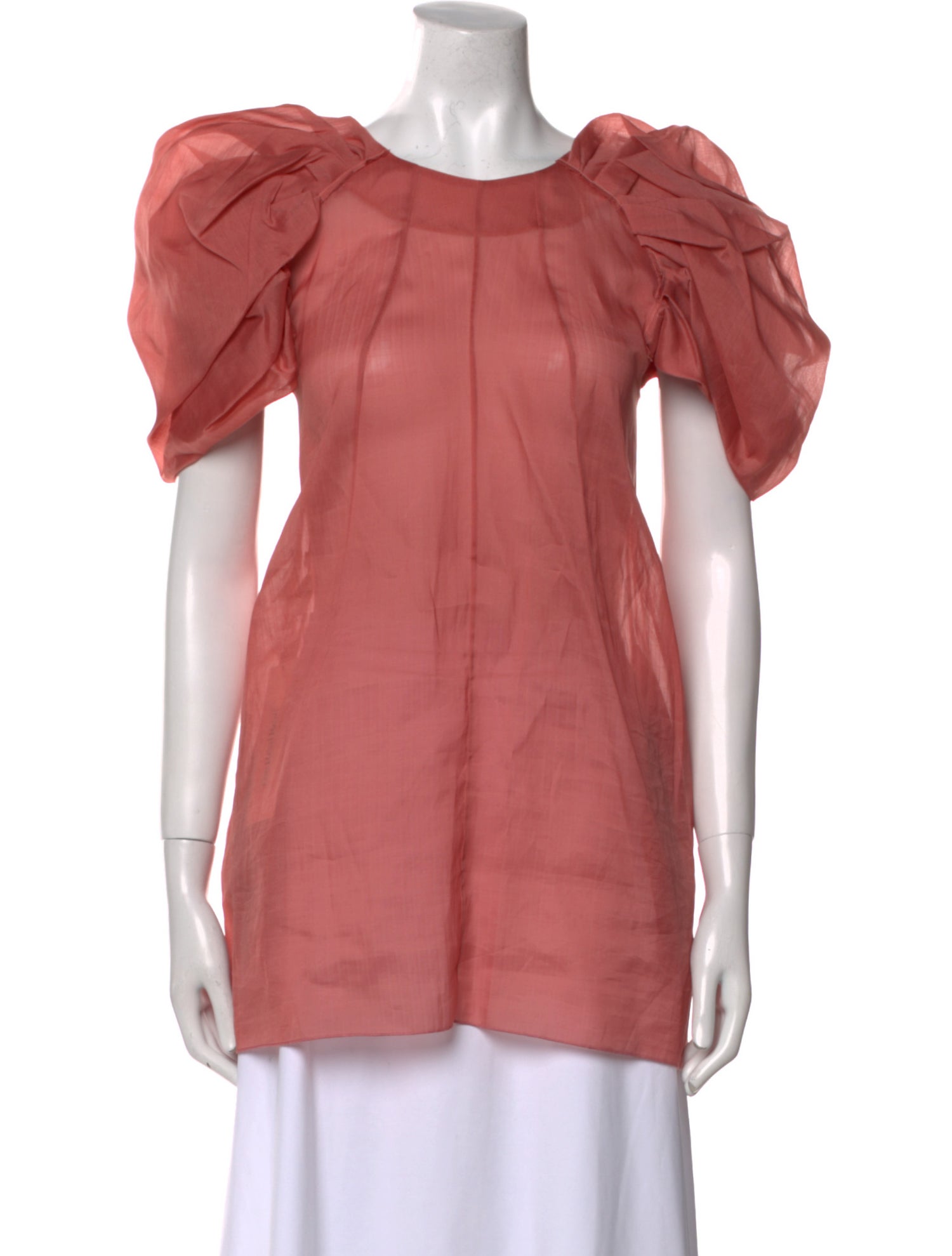 Marni Silk Scoop Neck Blouse