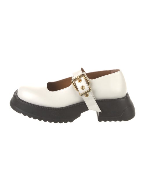 Marni Leather Mary Jane Flats