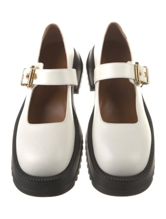 Marni Leather Mary Jane Flats