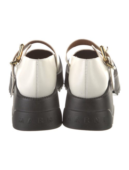 Marni Leather Mary Jane Flats