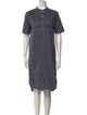 Marni Polka Dot Print Knee-Length Dress