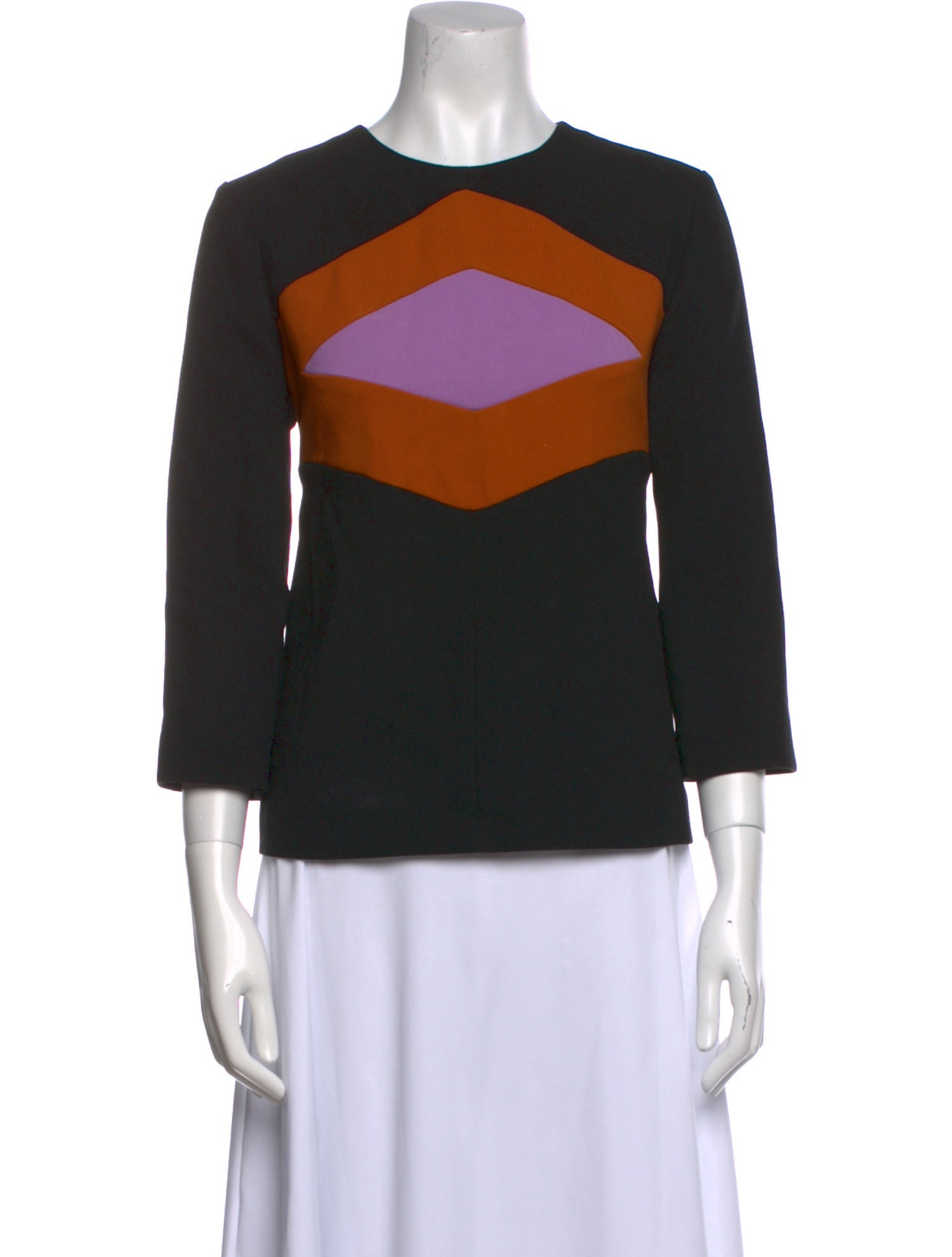 Marni Virgin Wool Graphic Print Top