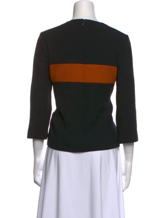 Marni Virgin Wool Graphic Print Top