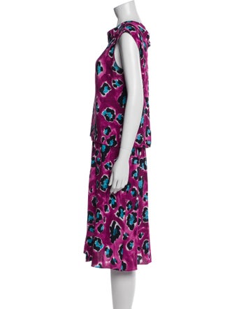 Marni Animal Print Skirt Set