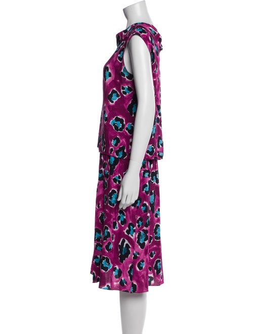 Marni Animal Print Skirt Set