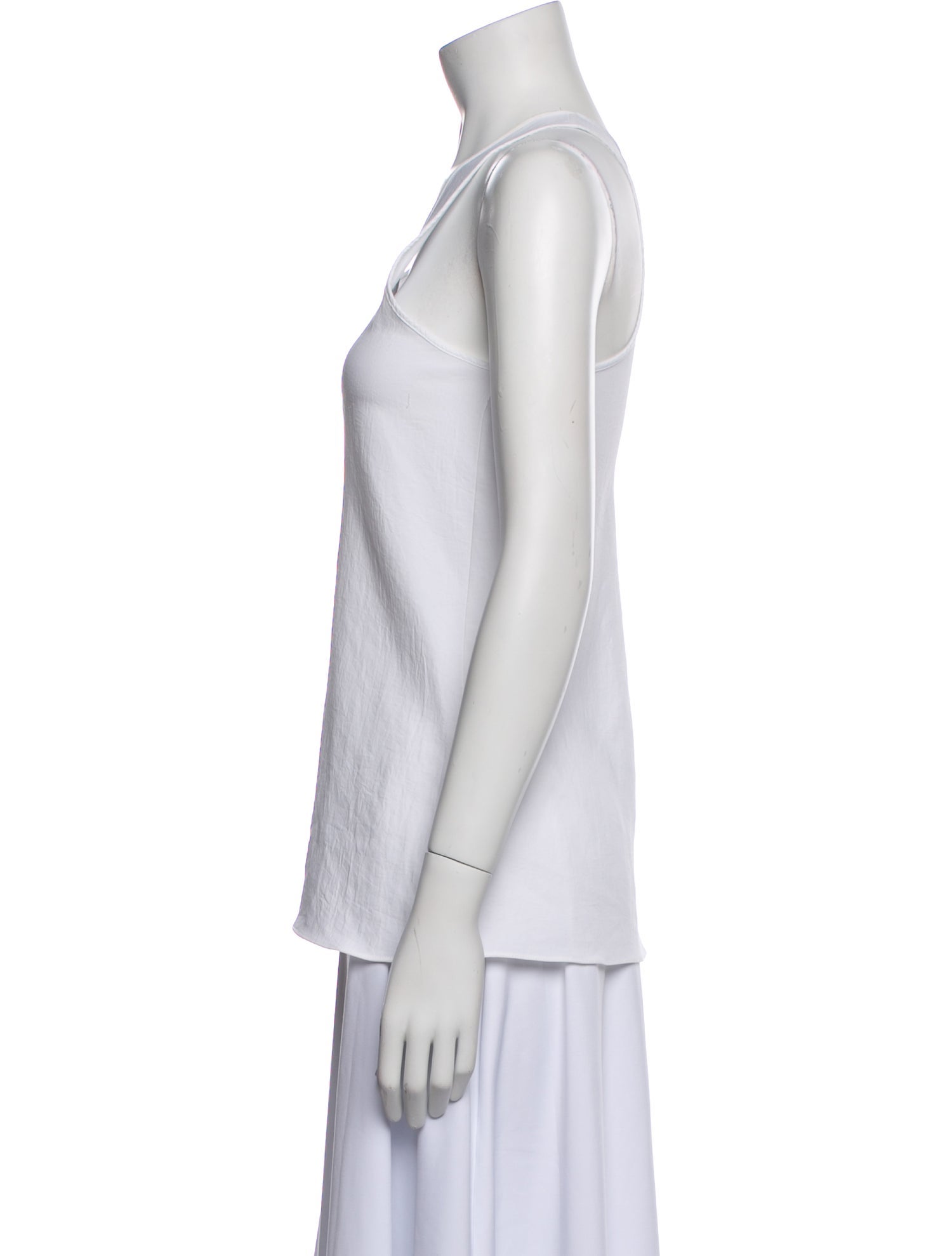 Marni Scoop Neck Sleeveless Top