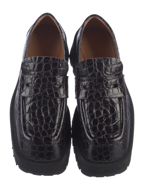 Marni Embossed Leather Printed Pumps