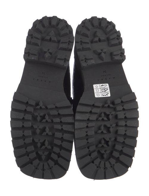 Marni Embossed Leather Printed Pumps