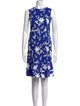 Marni Floral Print Knee-Length Dress