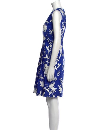 Marni Floral Print Knee-Length Dress