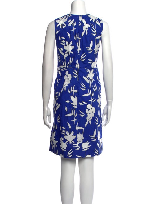 Marni Floral Print Knee-Length Dress