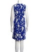 Marni Floral Print Knee-Length Dress