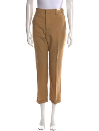 Marni Virgin Wool Straight Leg Pants