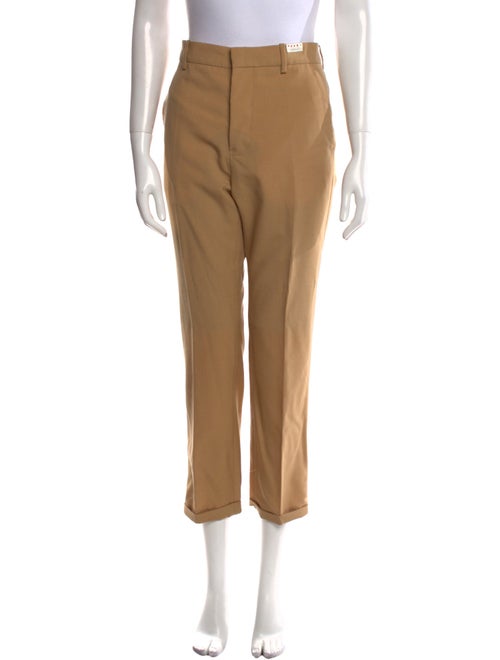 Marni Virgin Wool Straight Leg Pants