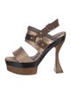 Marni Leather Slingback Sandals