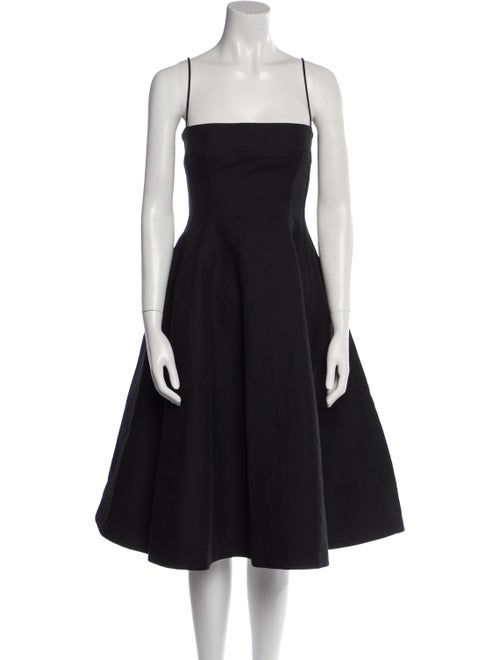 Marni Square Neckline Midi Length Dress