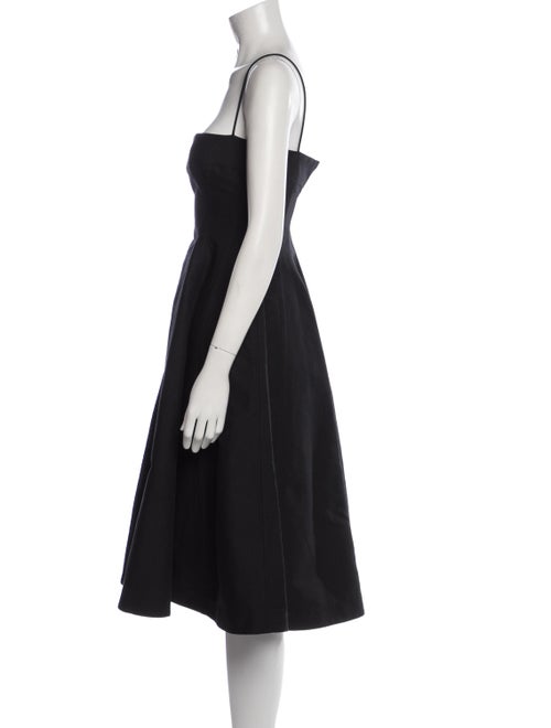 Marni Square Neckline Midi Length Dress