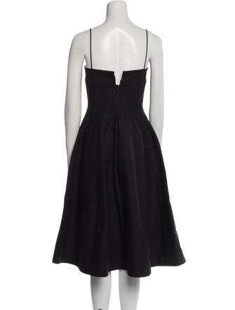 Marni Square Neckline Midi Length Dress