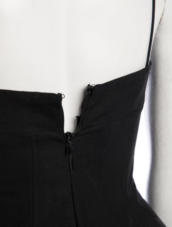 Marni Square Neckline Midi Length Dress