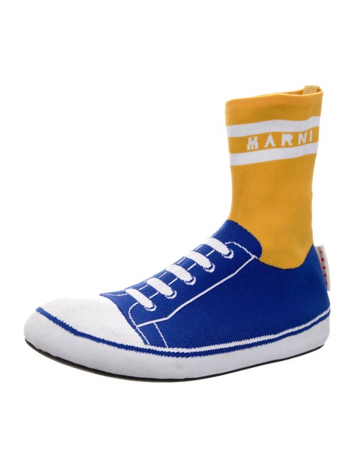 Marni Colorblock Pattern Sock Sneakers