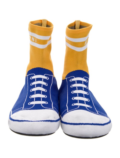 Marni Colorblock Pattern Sock Sneakers