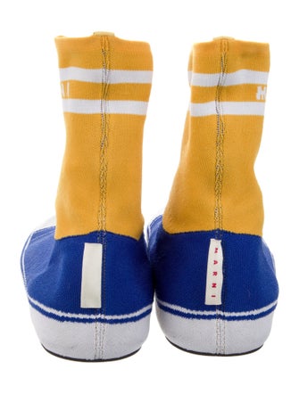 Marni Colorblock Pattern Sock Sneakers