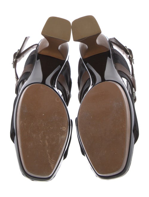 Marni Leather Slingback Pumps