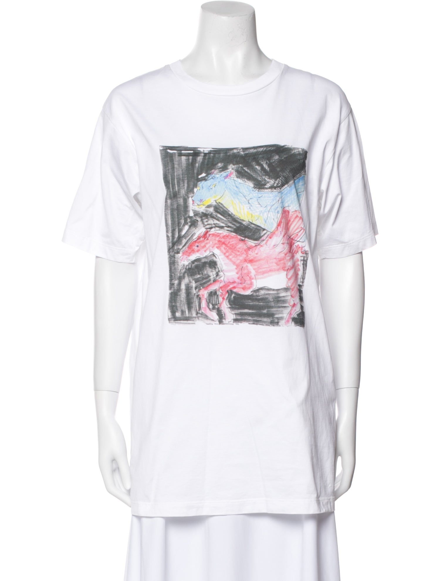 Marni Graphic Print Crew Neck T-Shirt